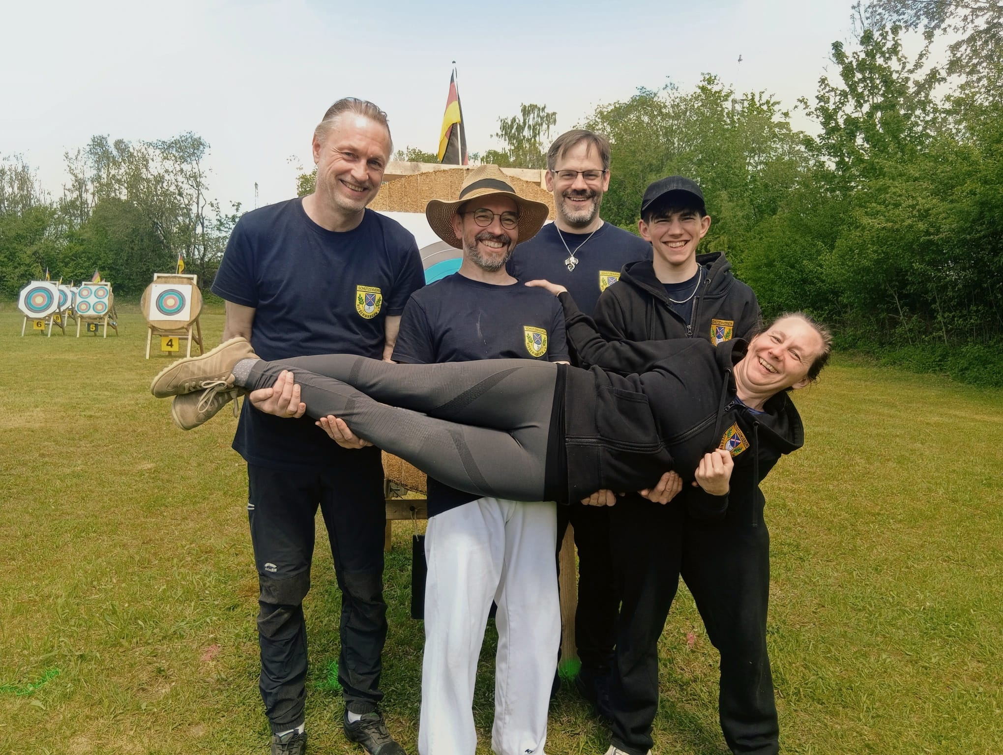 Siegerehrung beim 3D-Bogenturnier